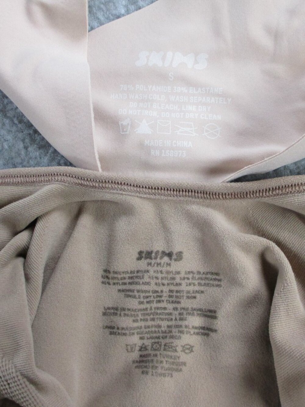 5 Pieces Skims Shapewear Lot Womens S/M Wholesale Resell Beige Black Clay NWOT - Picture 5 of 8